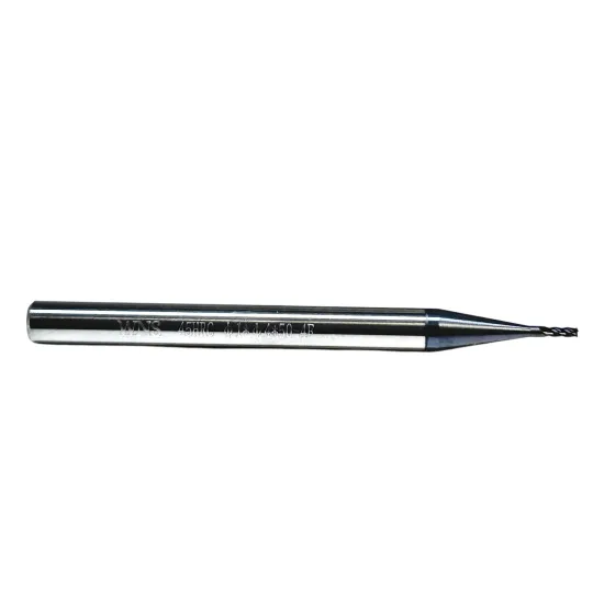 Frez węglikowy VHM Fi1 x 50mm 45HRC 4Z